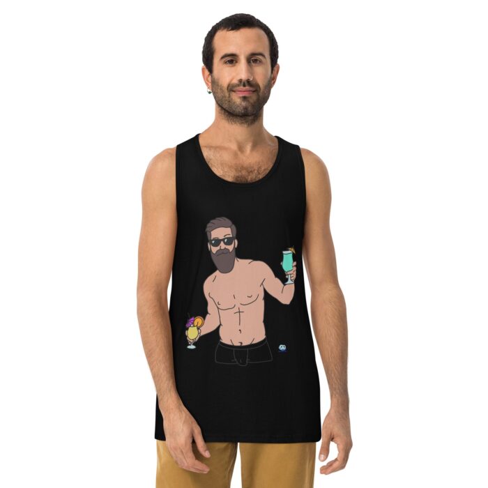 Men’s premium tank top - Drinks - Image 2
