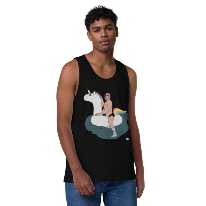 Men’s premium tank top - Float - Image 2