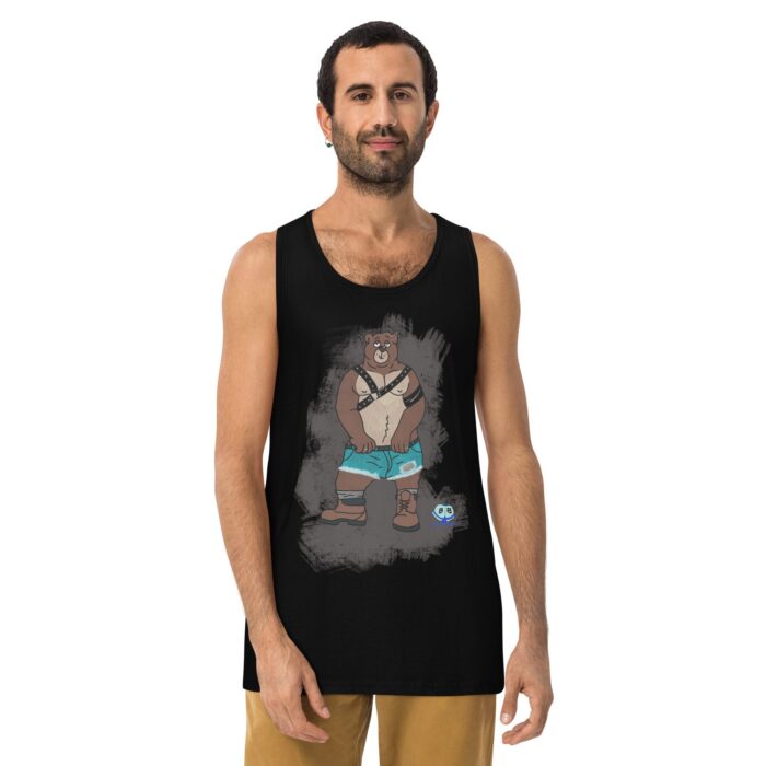 Men’s premium tank top - Growler - Image 2