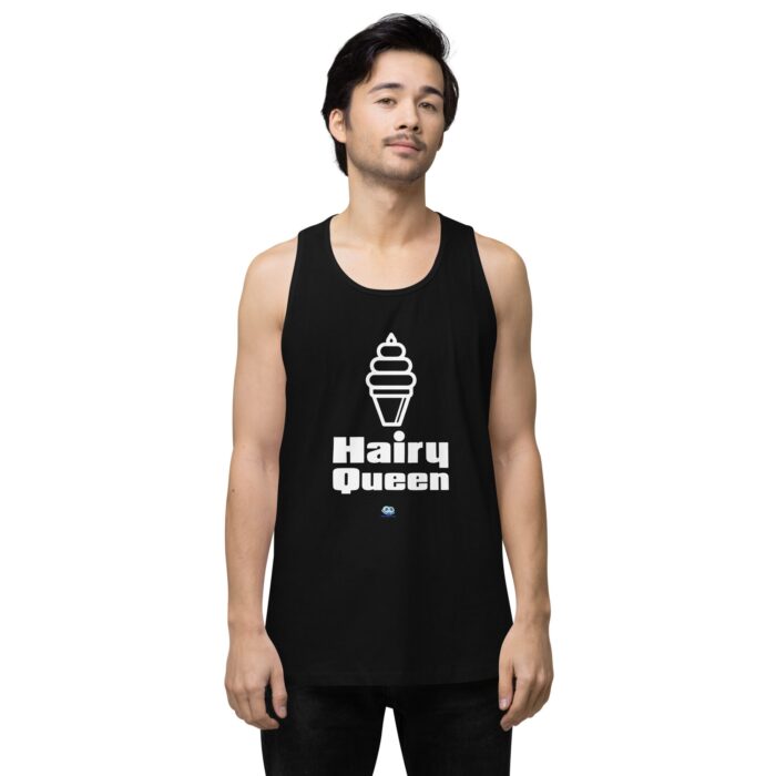 Men’s premium tank top - Hairy Queen - Image 2