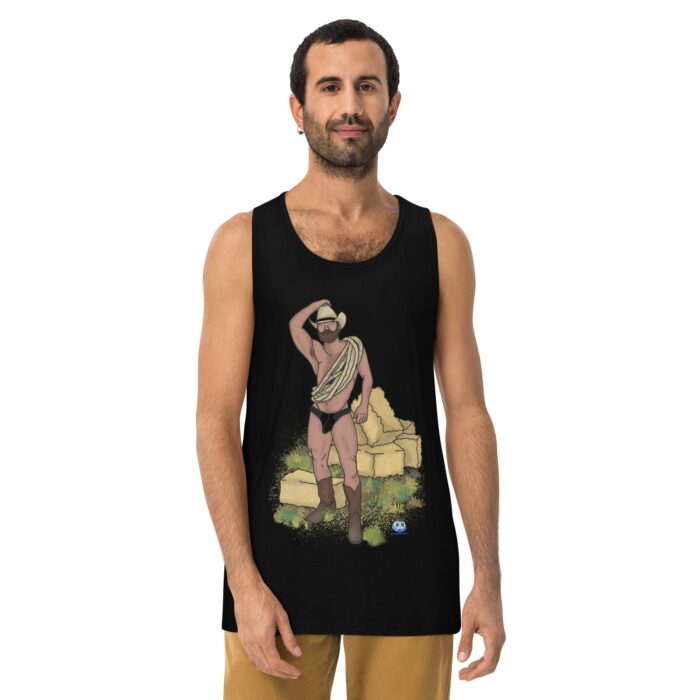 Men’s premium tank top - Hay Dude! - Image 2