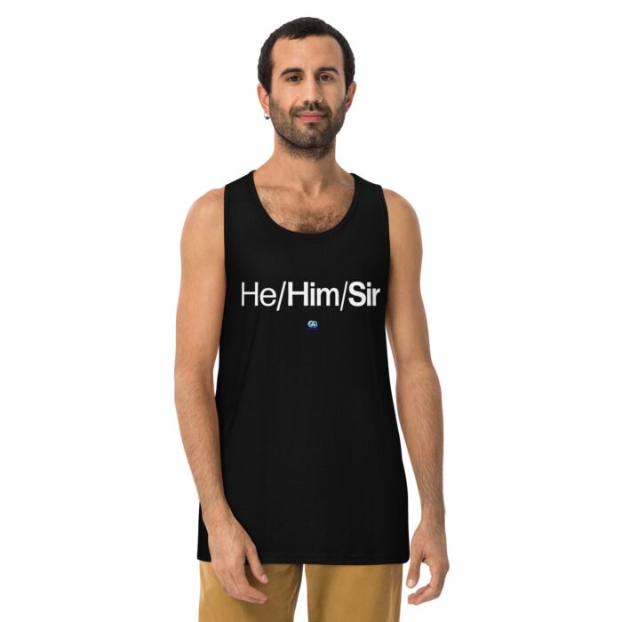 Men’s premium tank top - He/Him/Sir - Image 2