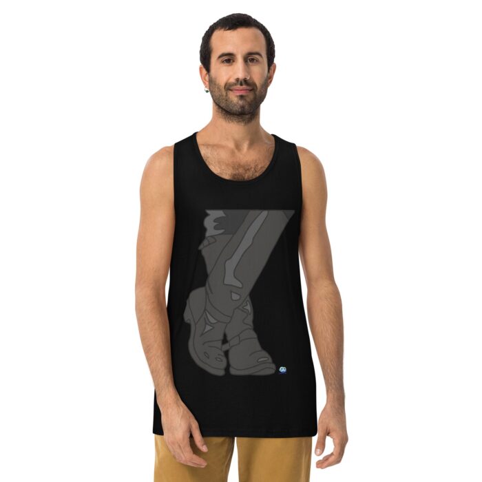 Men’s premium tank top - Leather Boots - Image 2