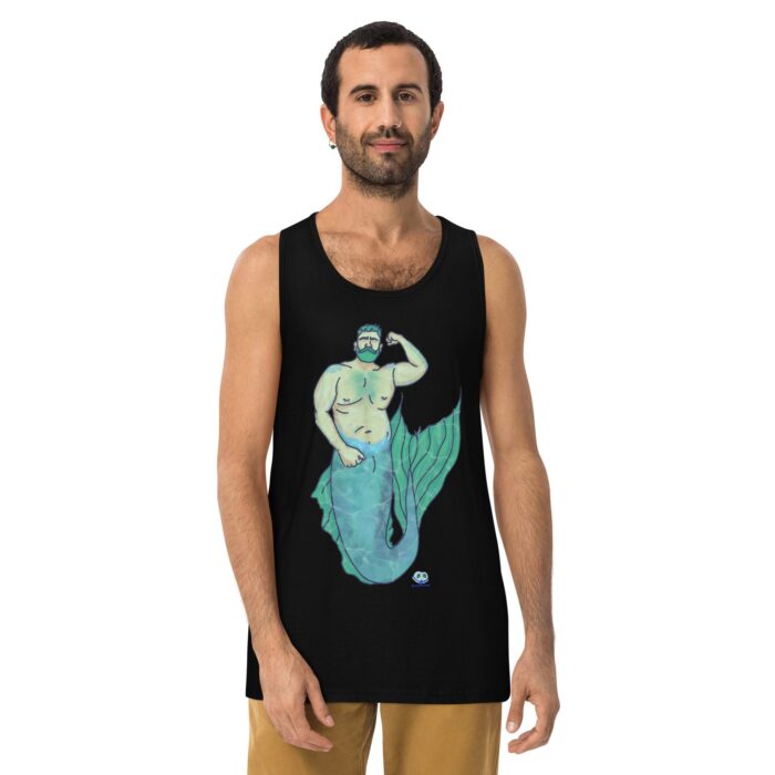 Men’s premium tank top - MerCub Green