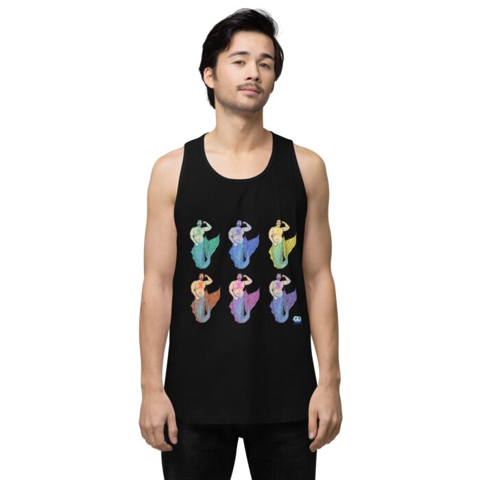 Men’s premium tank top - MerCub Multi - Image 2