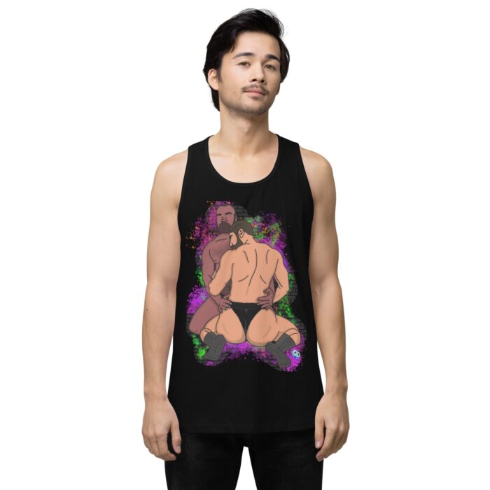 Men’s premium tank top - Mesh - Image 2
