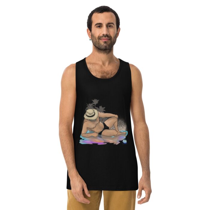 Men’s premium tank top - Oasis - Image 2