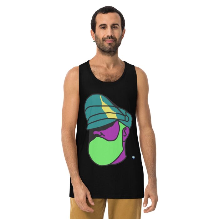Men’s premium tank top - Pop Art Daddy - Image 2