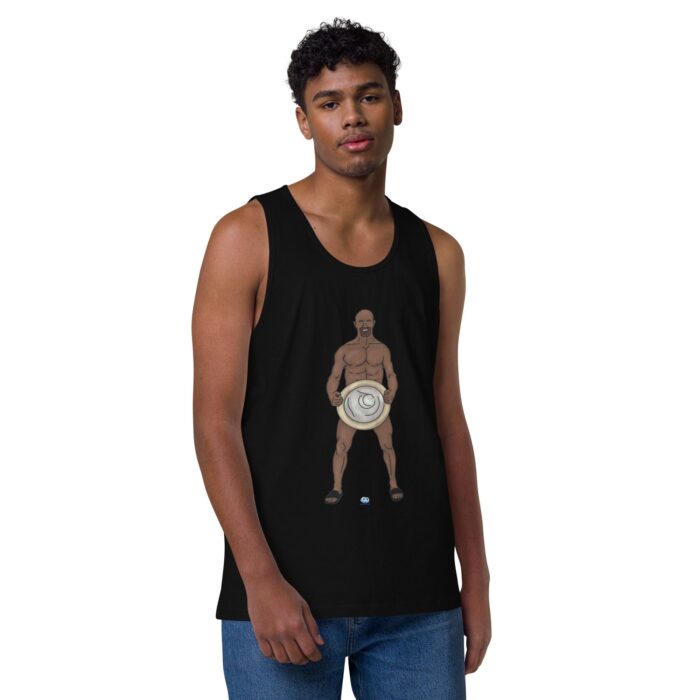 Men’s premium tank top - Safety First - Image 2