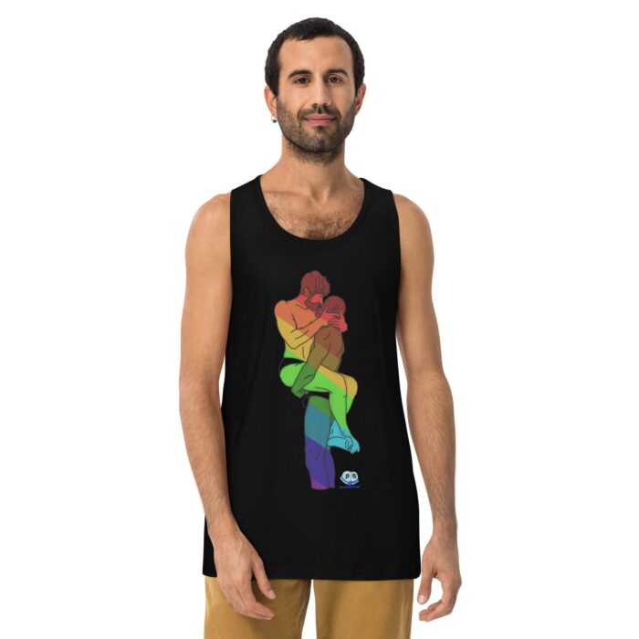 Men’s premium tank top - Skin Tones - Image 2