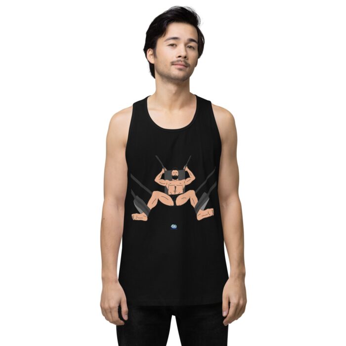 Men’s premium tank top - Sling Set - Image 2