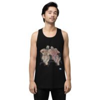 Men’s premium tank top - Staying In - Image 2