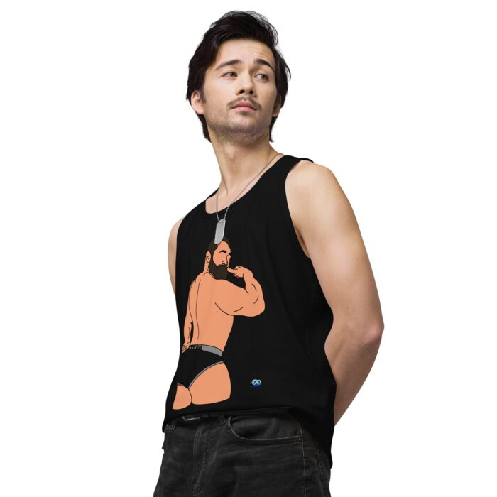 Men’s premium tank top - Bottom - Image 5