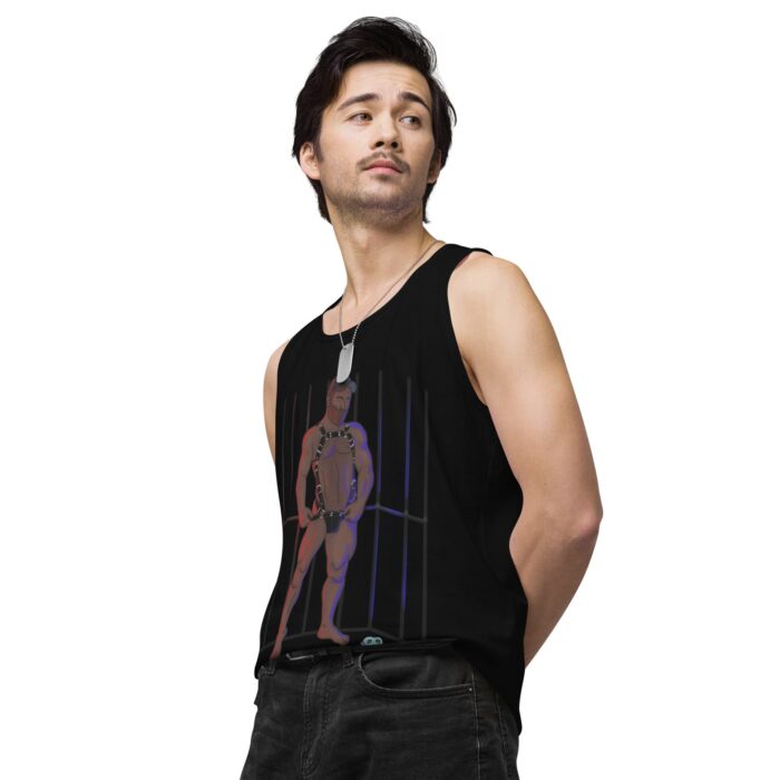 Men’s premium tank top - Busted - Image 5