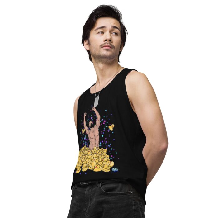 Men’s premium tank top - Cruising for Ducks - Image 5
