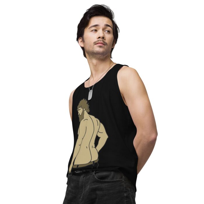 Men’s premium tank top - Curly Hair and All that Ass - Image 5