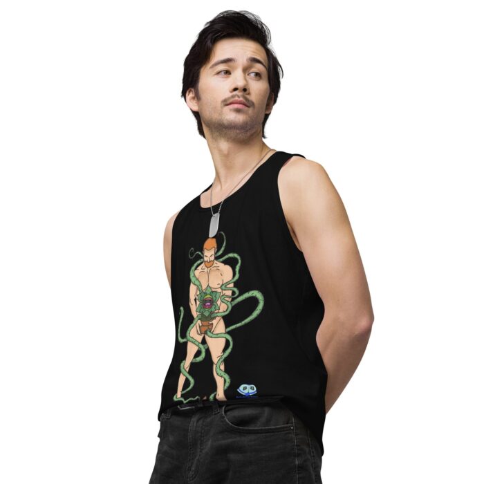Men’s premium tank top - Feed Me - Image 5