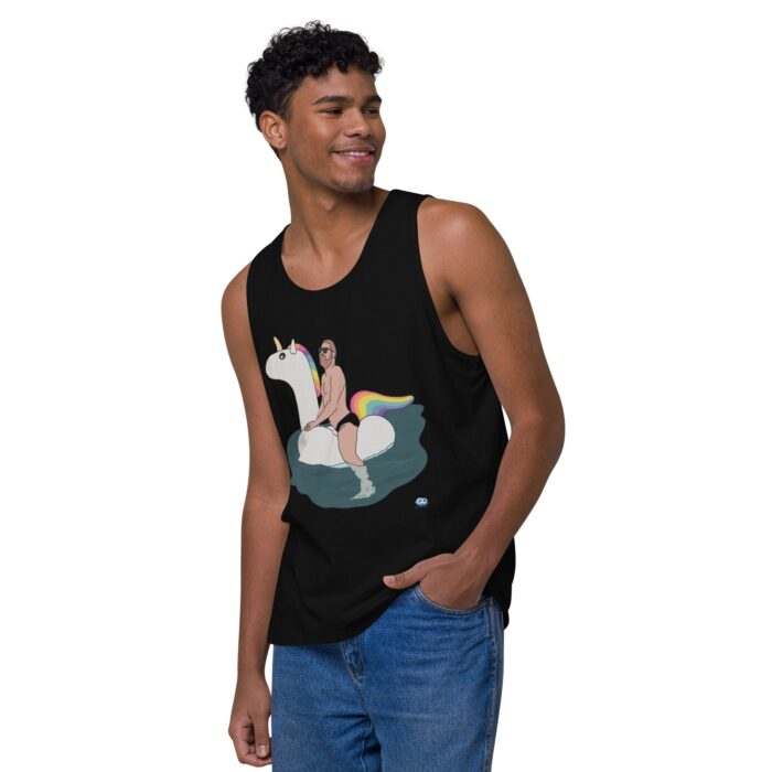 Men’s premium tank top - Float - Image 4