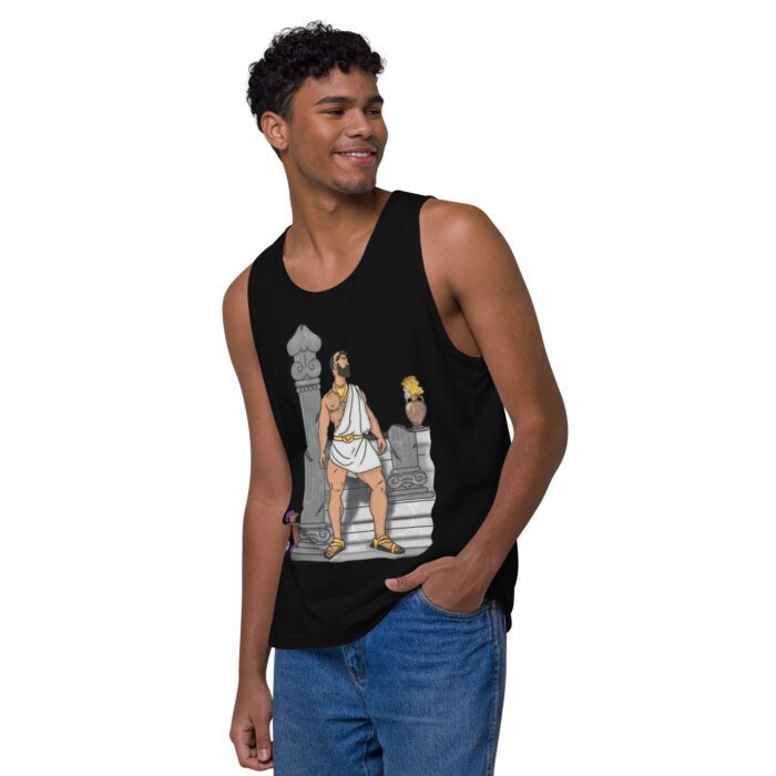 Men’s premium tank top - Hunkules - Image 3