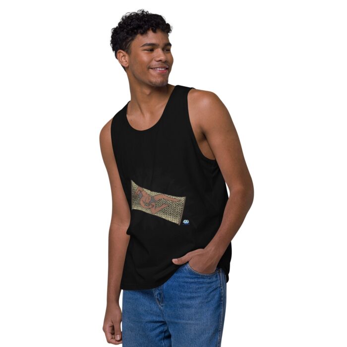 Men’s premium tank top - Isla Del Oso - Image 4