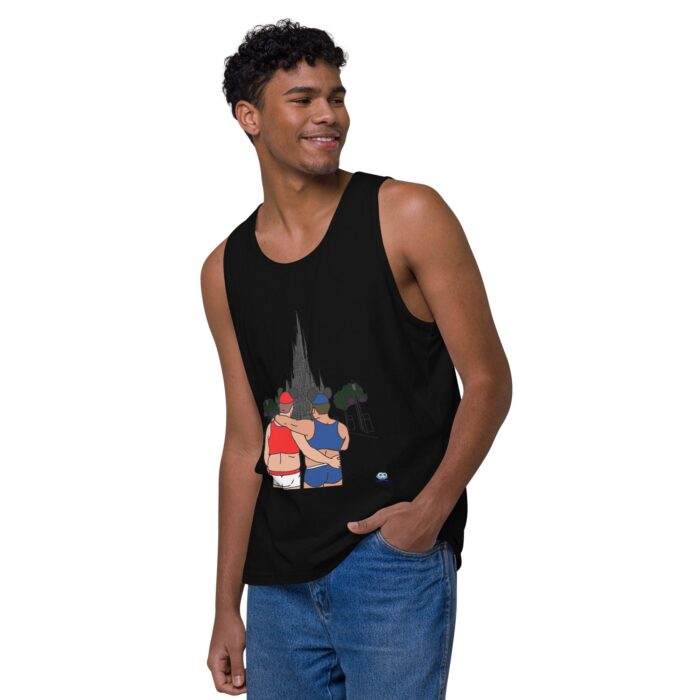 Men’s premium tank top - Main Street PG - Image 4