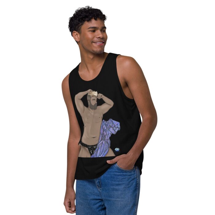 Men’s premium tank top - Sheets - Image 4