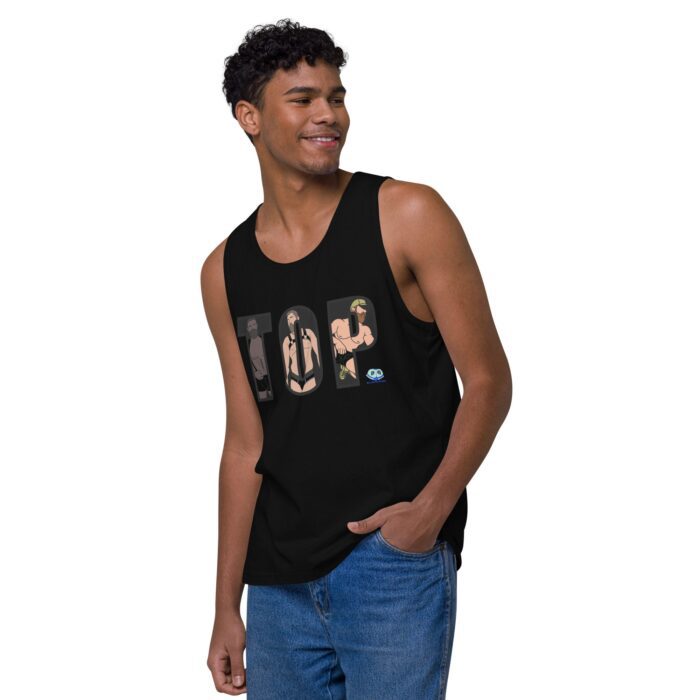 Men’s premium tank top - TOP Cutout - Image 4