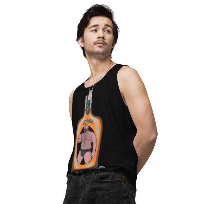 Men’s premium tank top - Two Fingers - Image 5