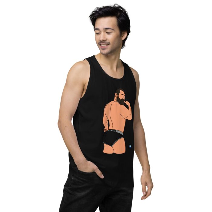 Men’s premium tank top - Bottom - Image 4