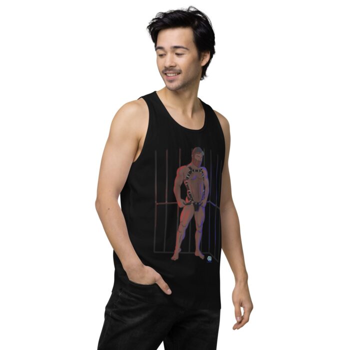 Men’s premium tank top - Busted - Image 4