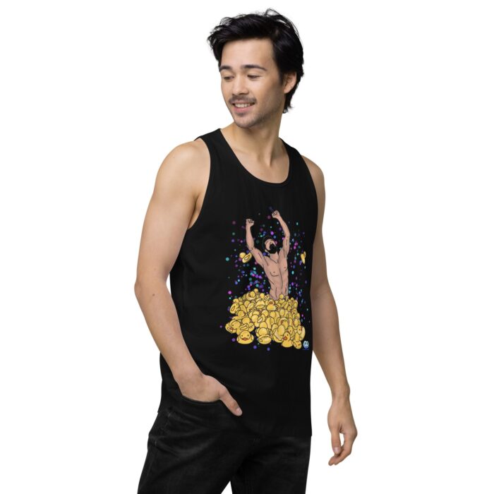 Men’s premium tank top - Cruising for Ducks - Image 4