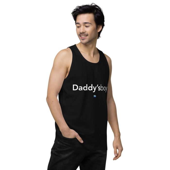 Men’s premium tank top - Daddy's Boy - Image 4