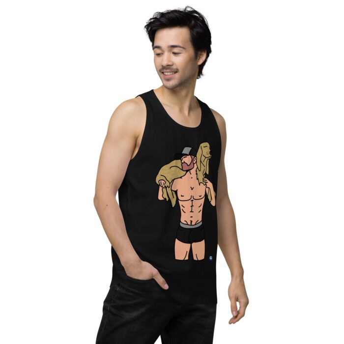 Men’s premium tank top - Man's Best Friend - Image 4