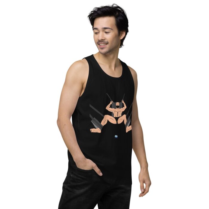 Men’s premium tank top - Sling Set - Image 4