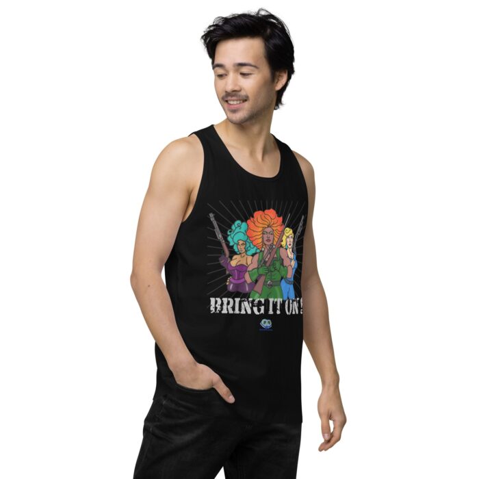 Men’s premium tank top - War on Drag - Image 3