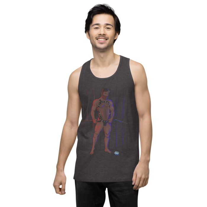 Men’s premium tank top - Busted - Image 23