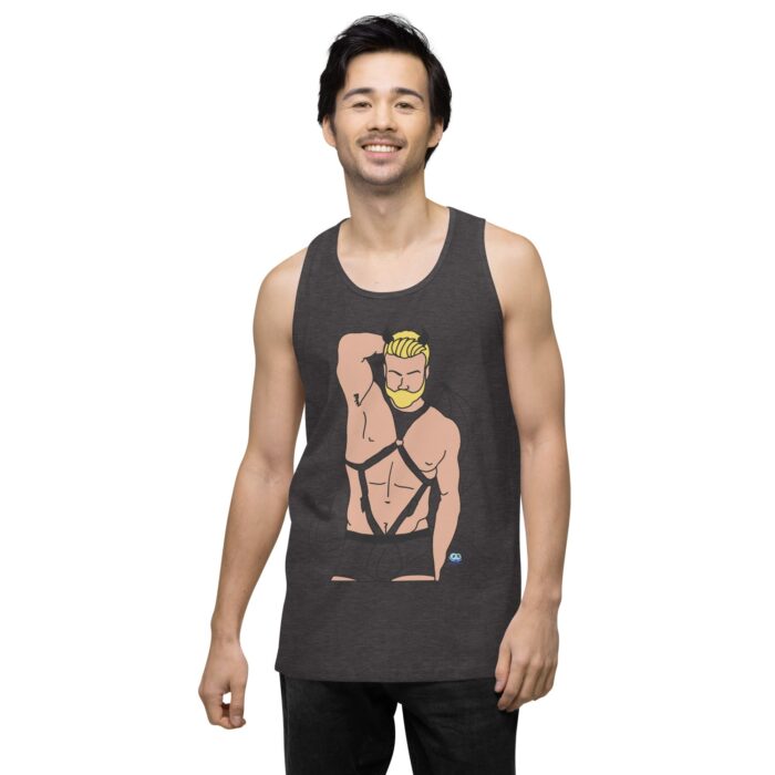 Men’s premium tank top - Devil - Image 22