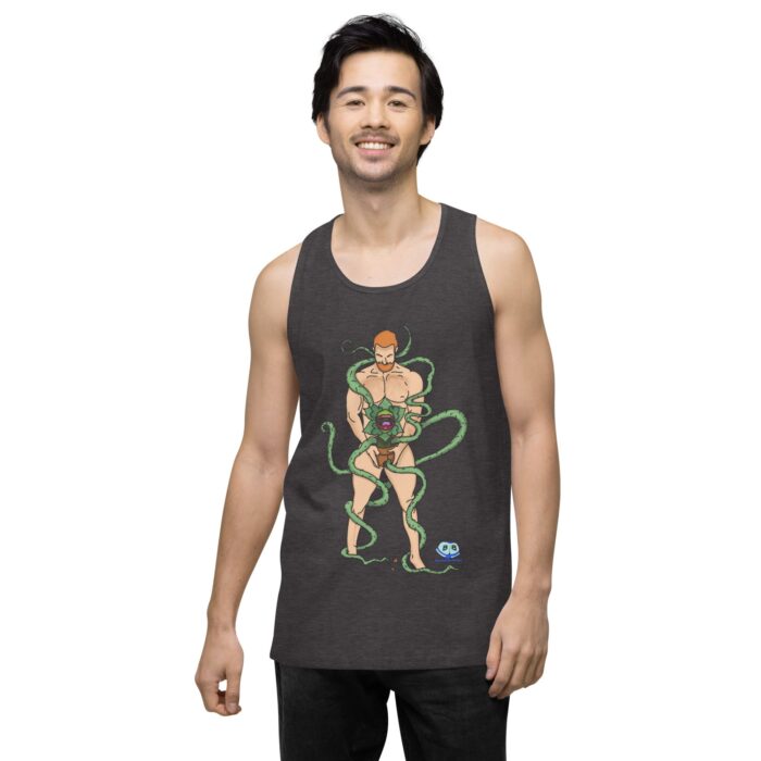 Men’s premium tank top - Feed Me - Image 23