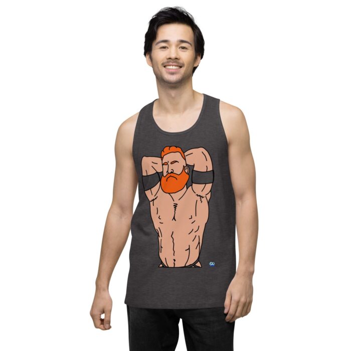 Men’s premium tank top - Ginger Pits - Image 22