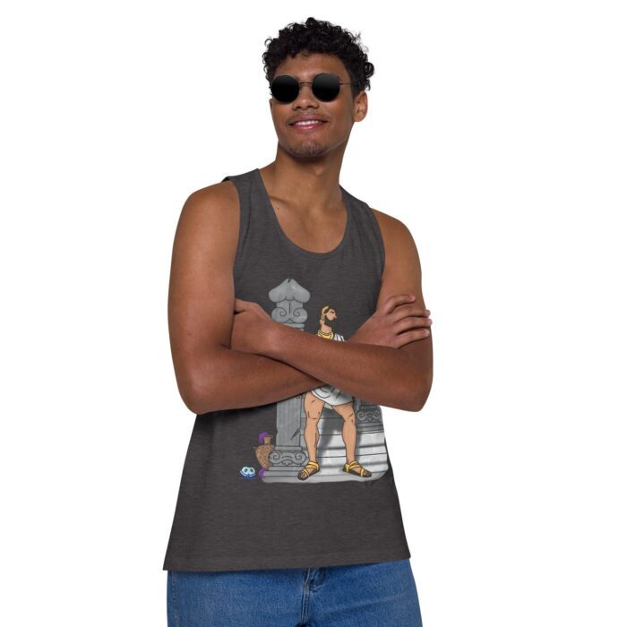 Men’s premium tank top - Hunkules - Image 18