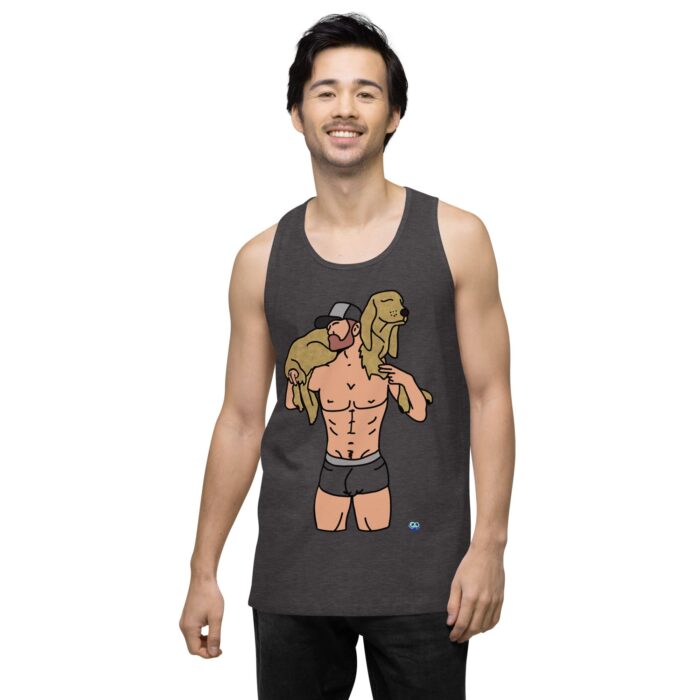 Men’s premium tank top - Man's Best Friend - Image 22