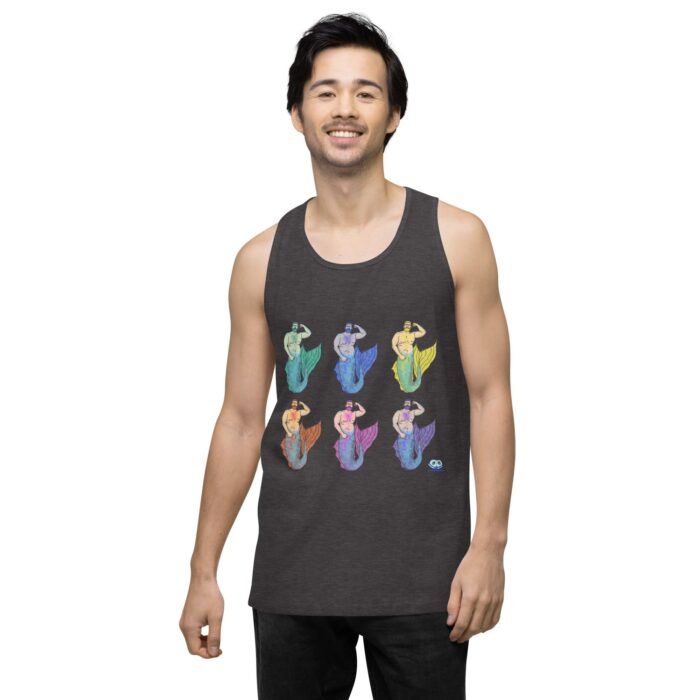 Men’s premium tank top - MerCub Multi - Image 22
