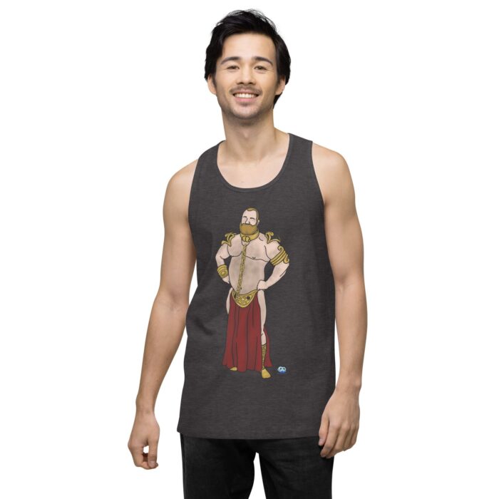 Men’s premium tank top - Prince Slaya - Image 12