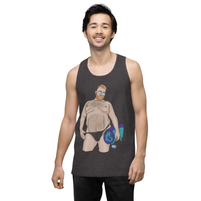 Men’s premium tank top - Ready for the Pool - Image 23