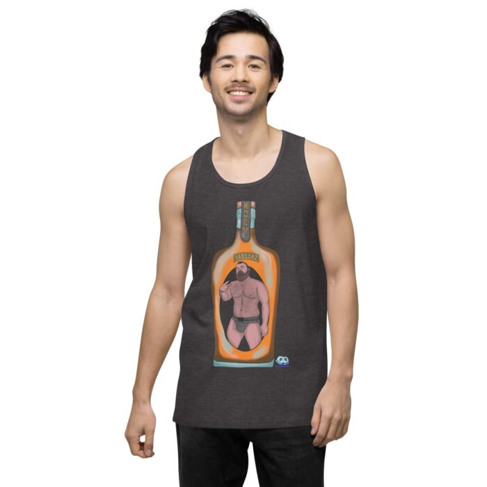 Men’s premium tank top - Two Fingers - Image 22
