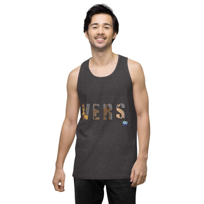 Men’s premium tank top - VERS Cutout - Image 23