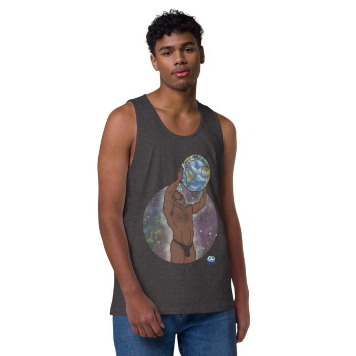 Men’s premium tank top - Atlas - Image 14