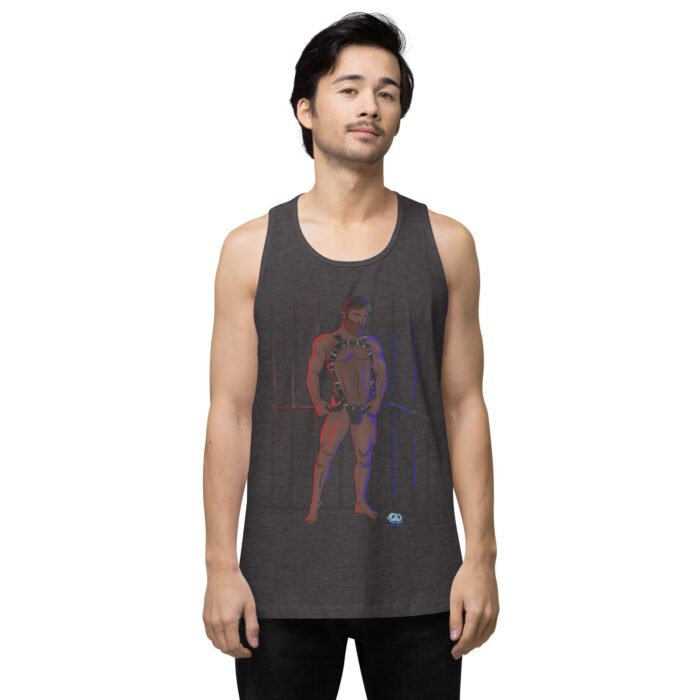 Men’s premium tank top - Busted - Image 22