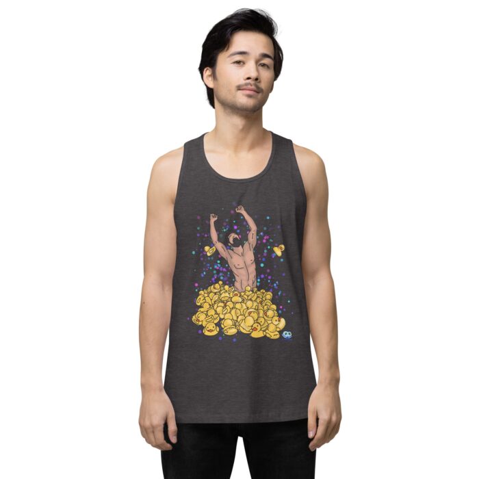 Men’s premium tank top - Cruising for Ducks - Image 22