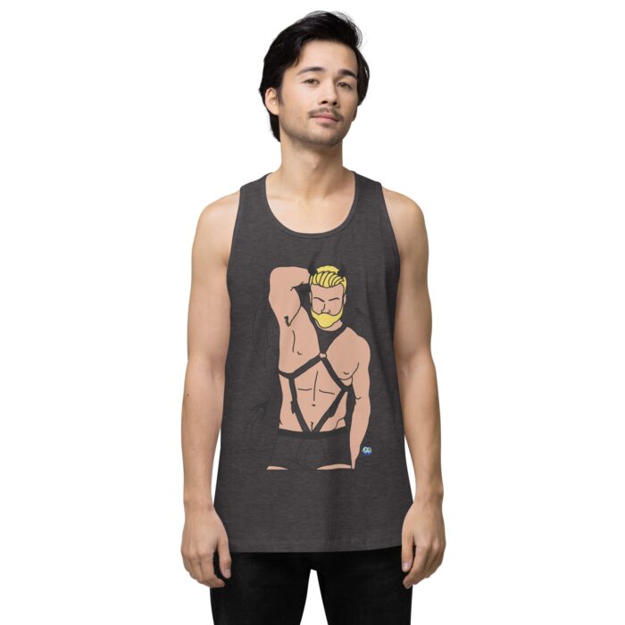 Men’s premium tank top - Devil - Image 21